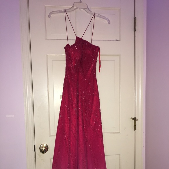 Long pink prom/pageant dress - Picture 2 of 5
